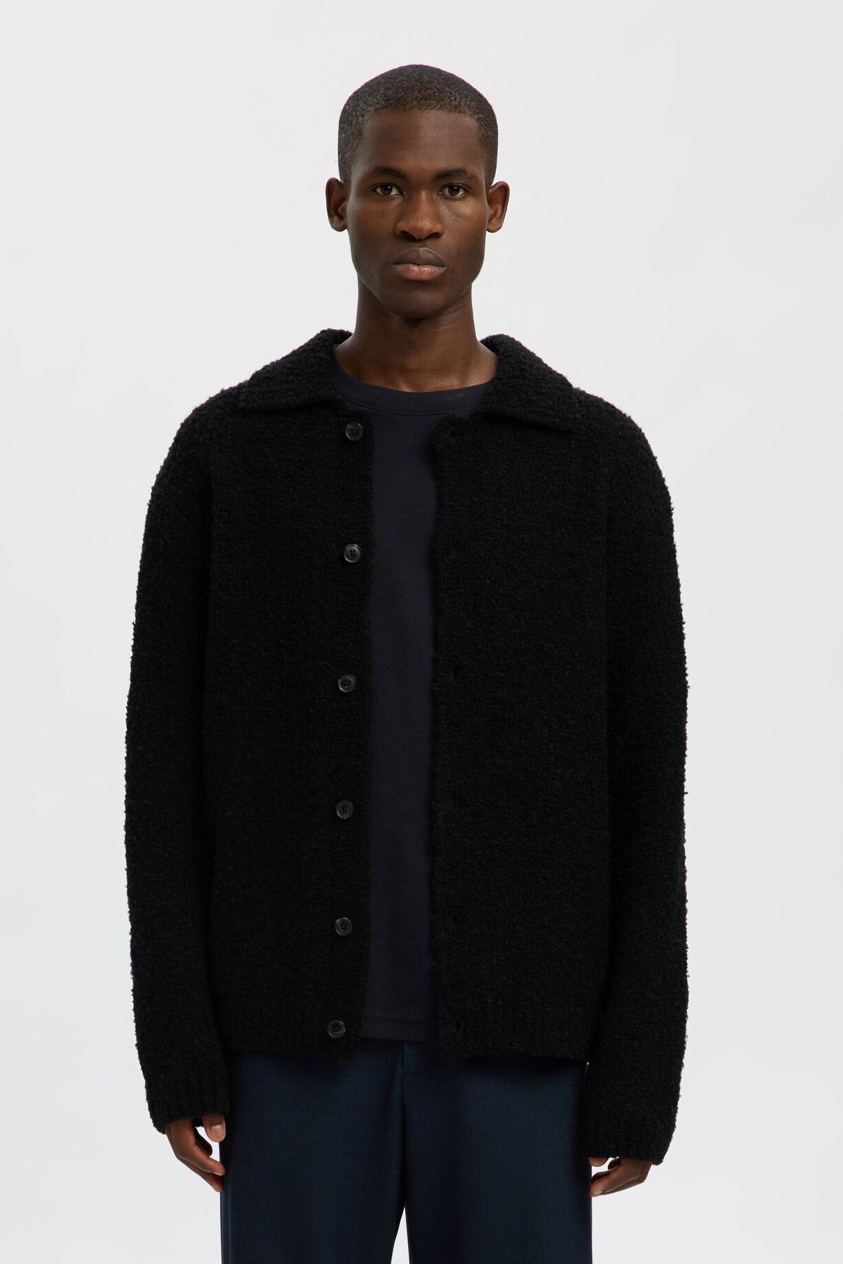Polo cardigan - Selected - 16098360 Loyd