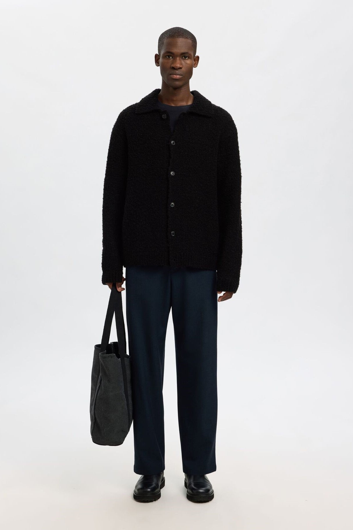 Polo cardigan - Selected - 16098360 Loyd