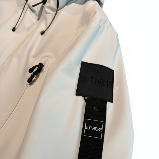 Dettaglio manica — patch e zip