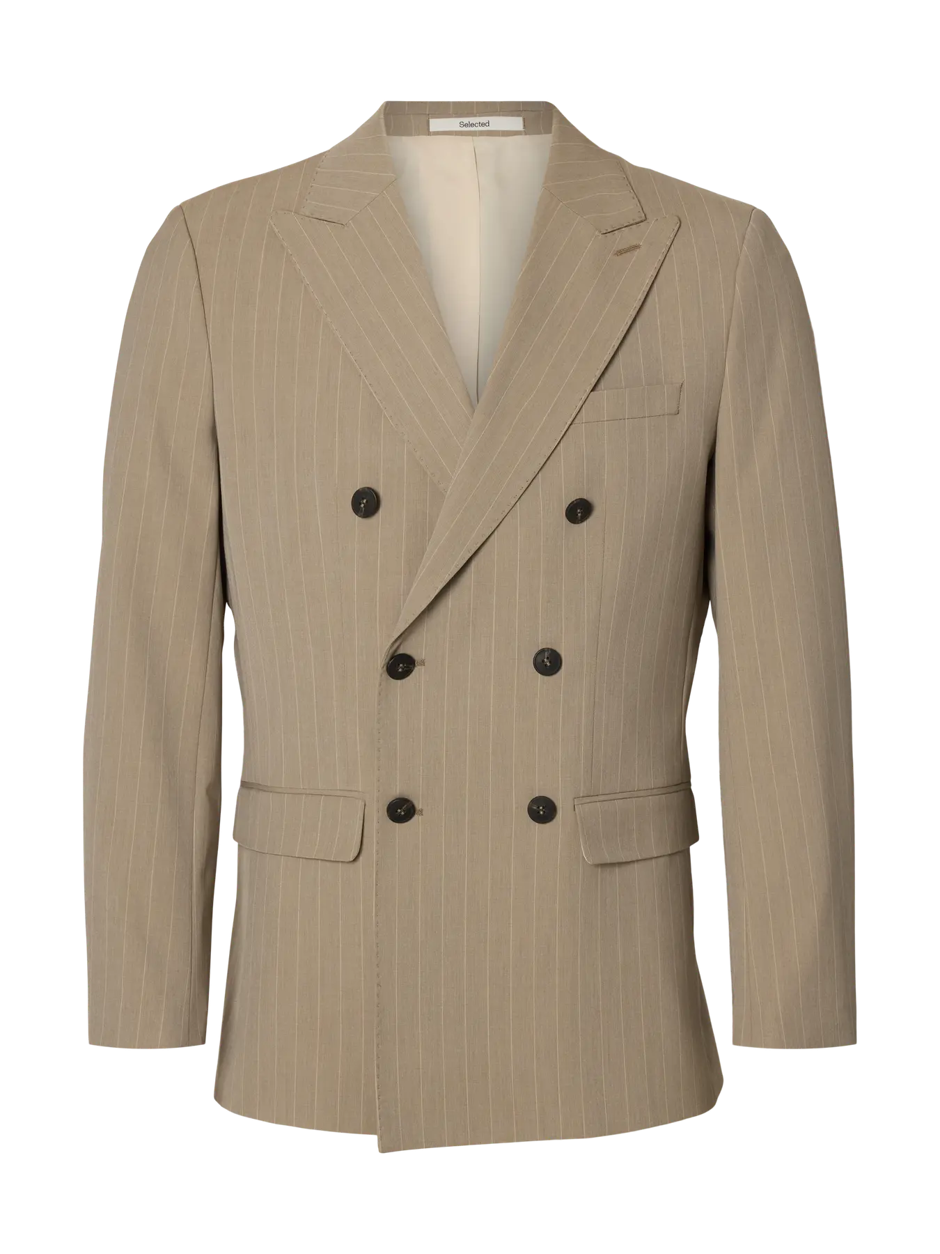 Giacca - Selected - 16100151 Liam Pinstriped