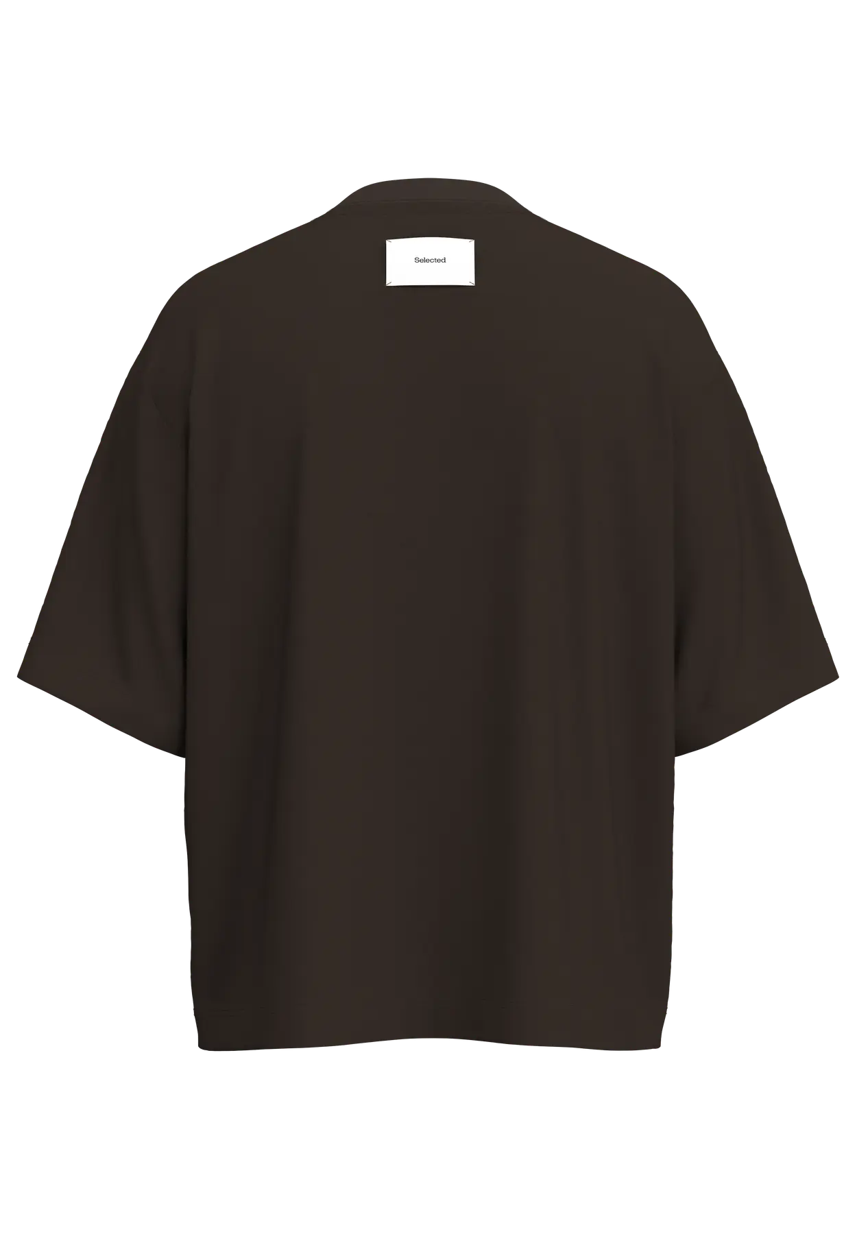 T-Shirt - Selected - 16100438 Boxylogan