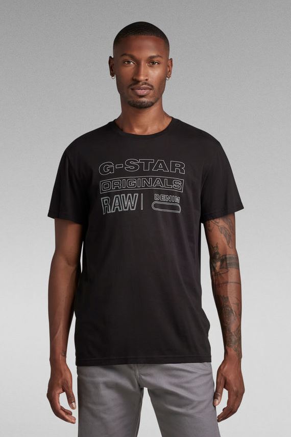 Camiseta g best sale star raw