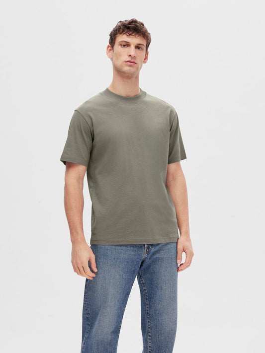 T-SHIRT - SELECTED - 16077385 COLMAN