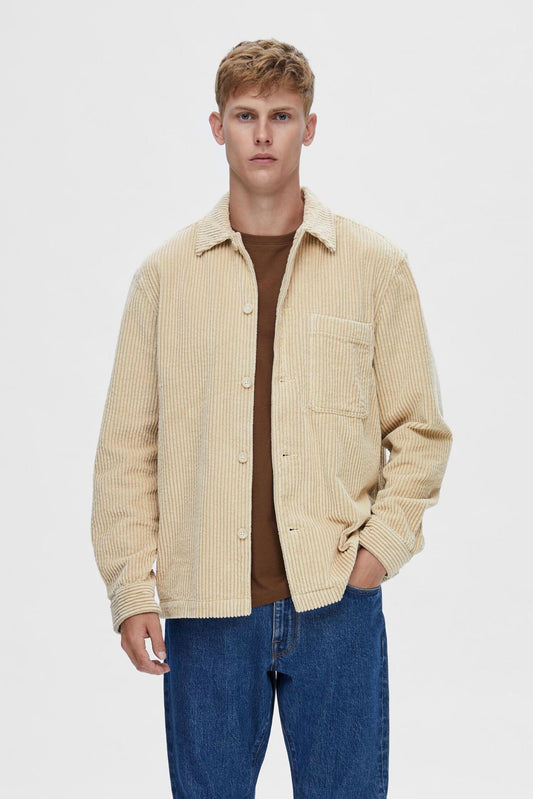 OVERSHIRT - SELECTED - 16090992 CORD