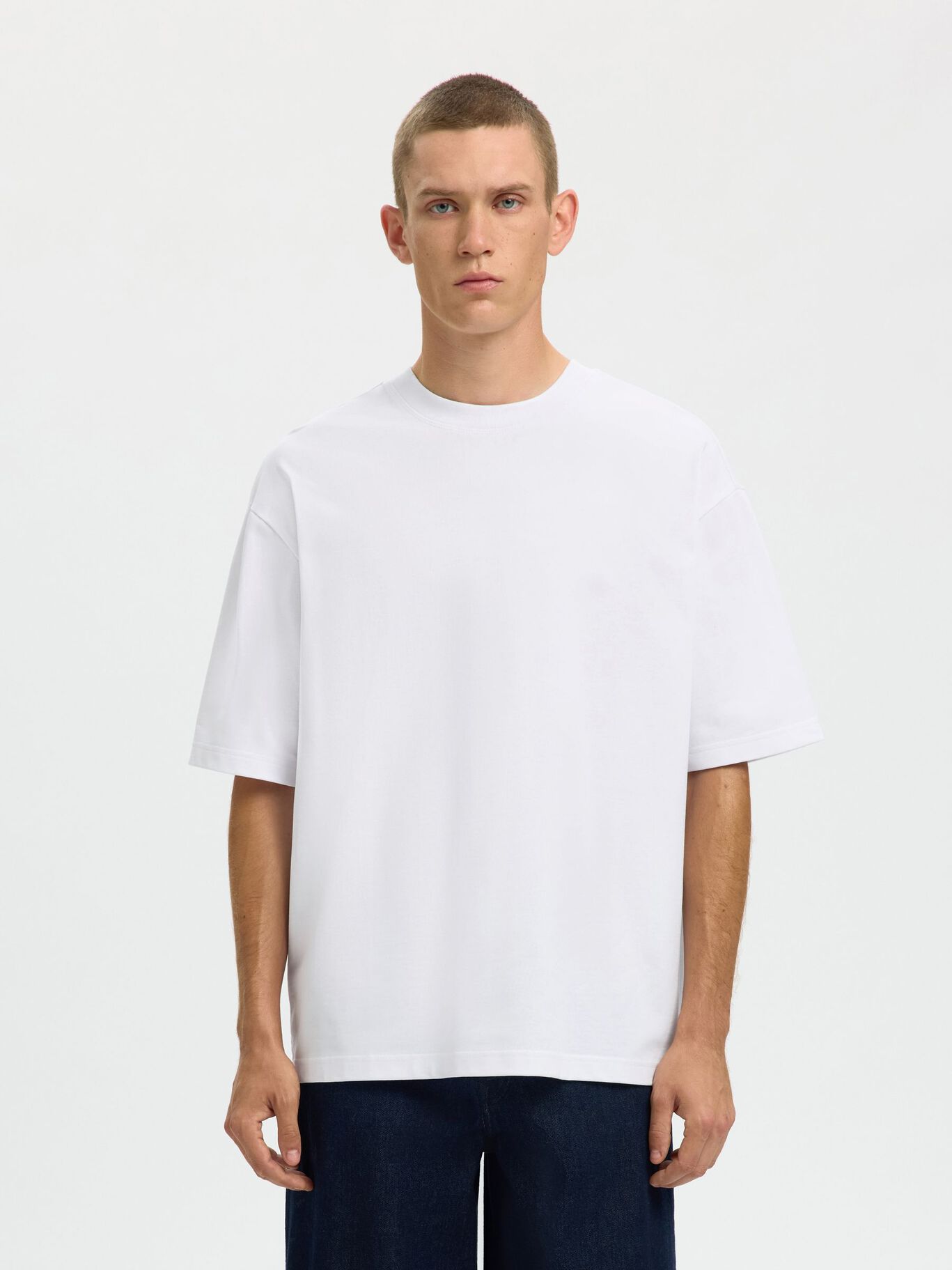 T-shirt - Selected - 16100130 Relax Aspen