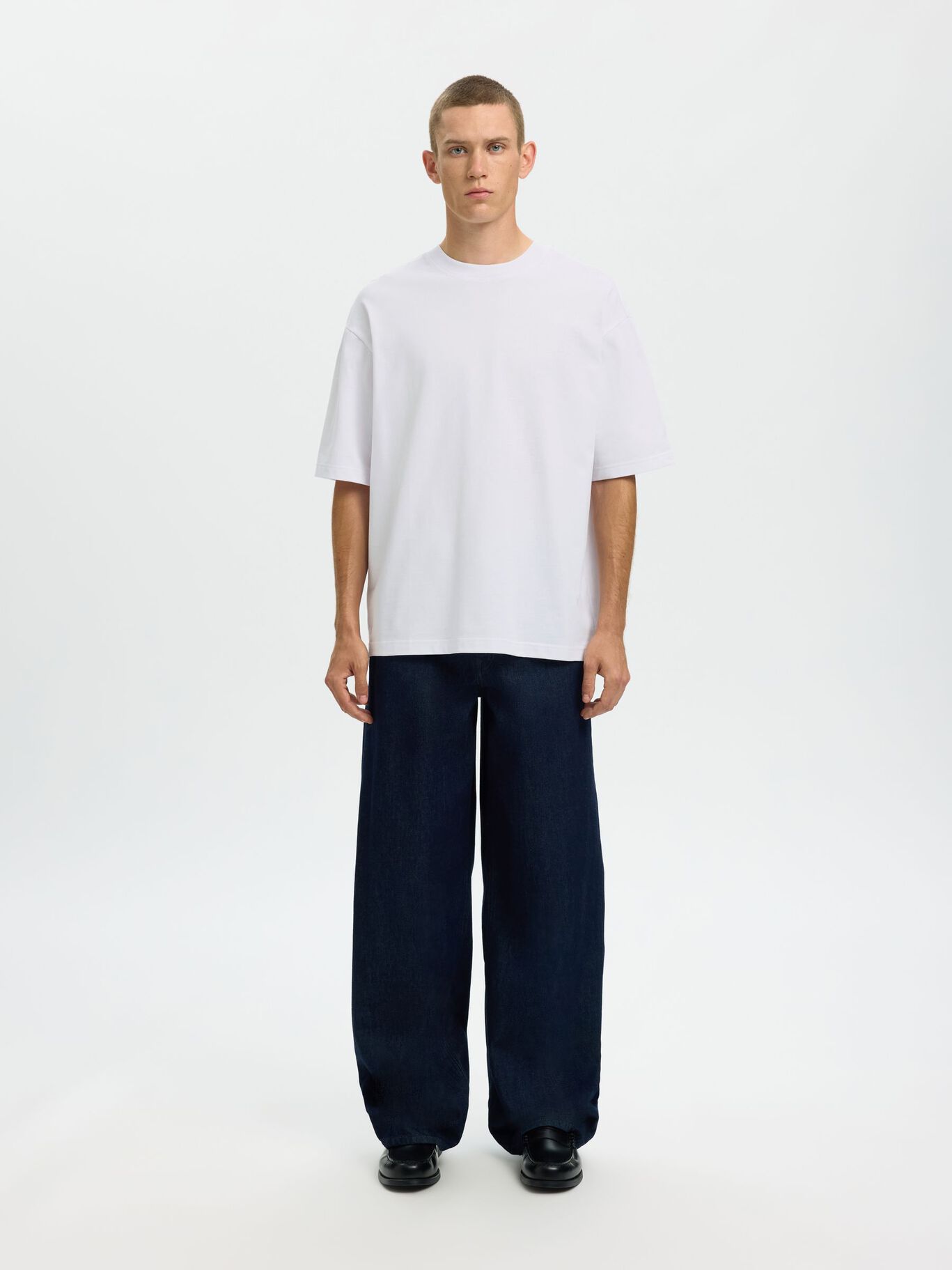 T-shirt - Selected - 16100130 Relax Aspen