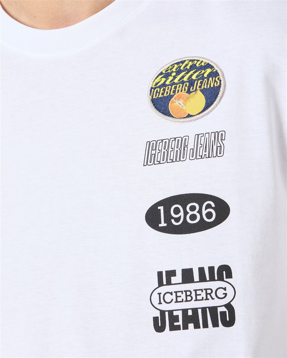 T-Shirt - Iceberg Jeans - F017 P400