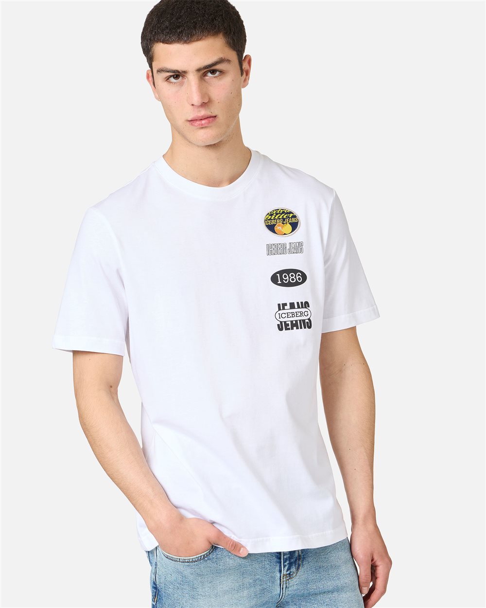 T-Shirt - Iceberg Jeans - F017 P400