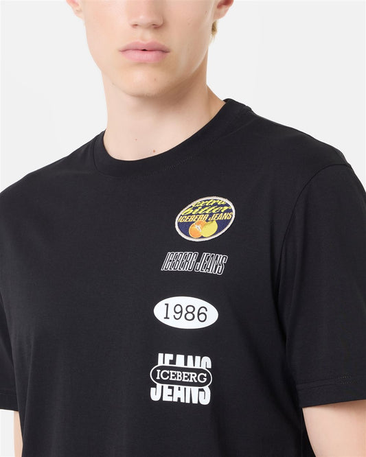 T-Shirt - Iceberg Jeans - F017 P400