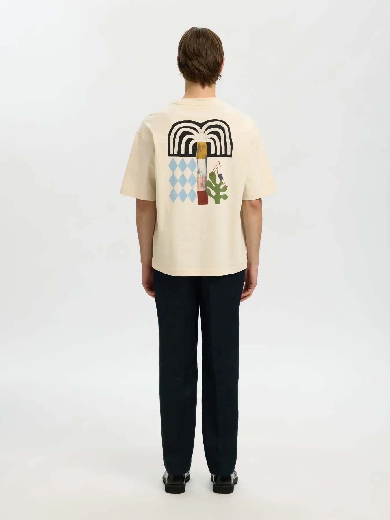 T-shirt - Selected -  16101616 Relax Norman