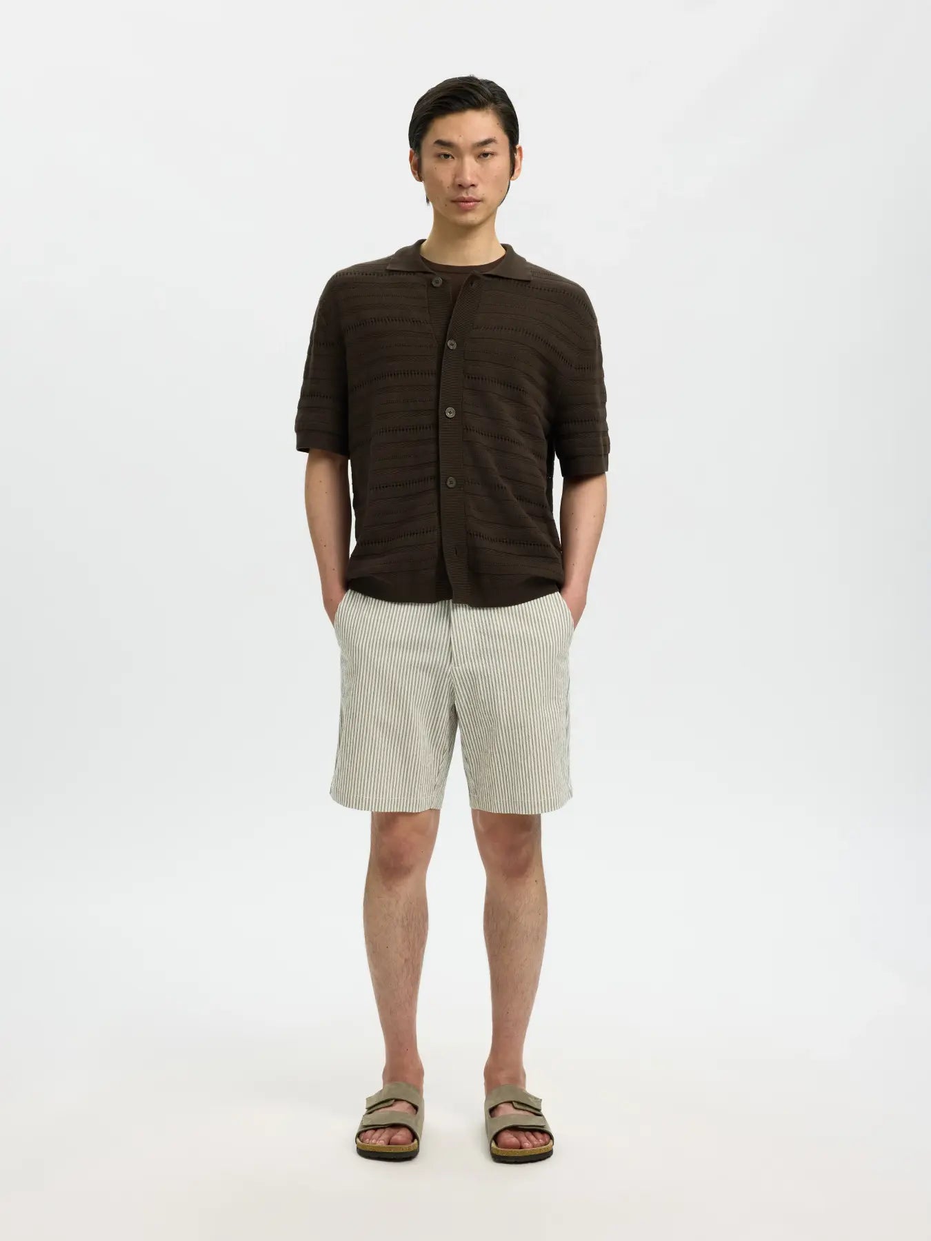 Polo Cardigan - Selected - 16100075 Palle