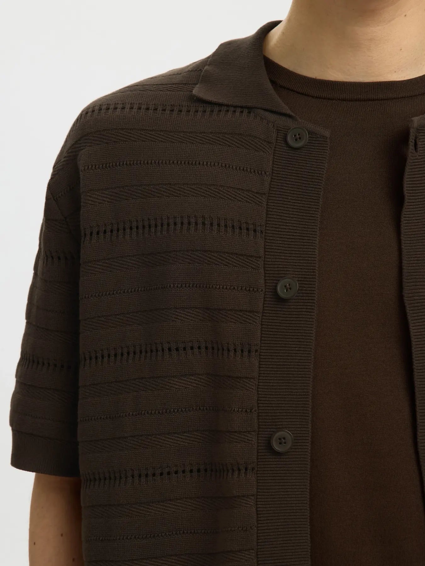 Polo Cardigan - Selected - 16100075 Palle