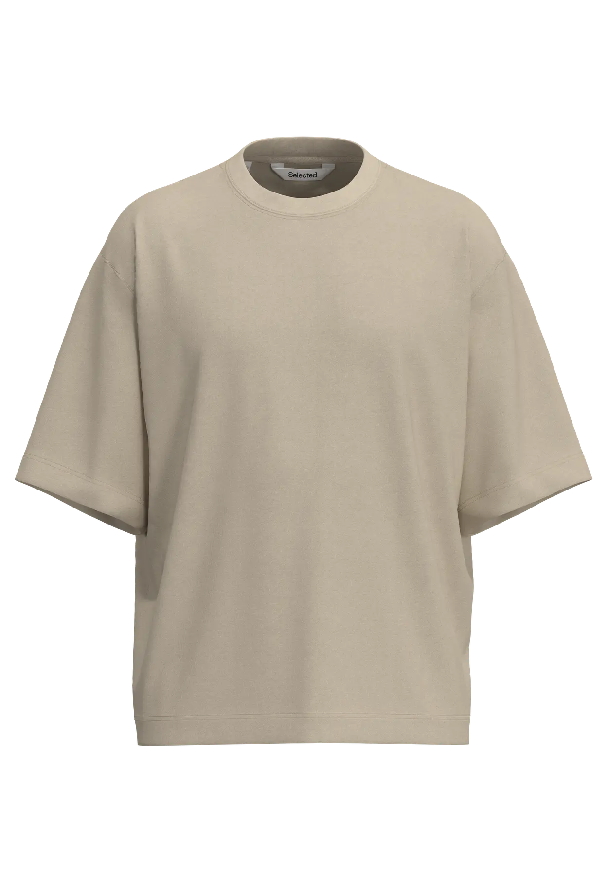 T-Shirt - Selected - 16100438 Boxylogan