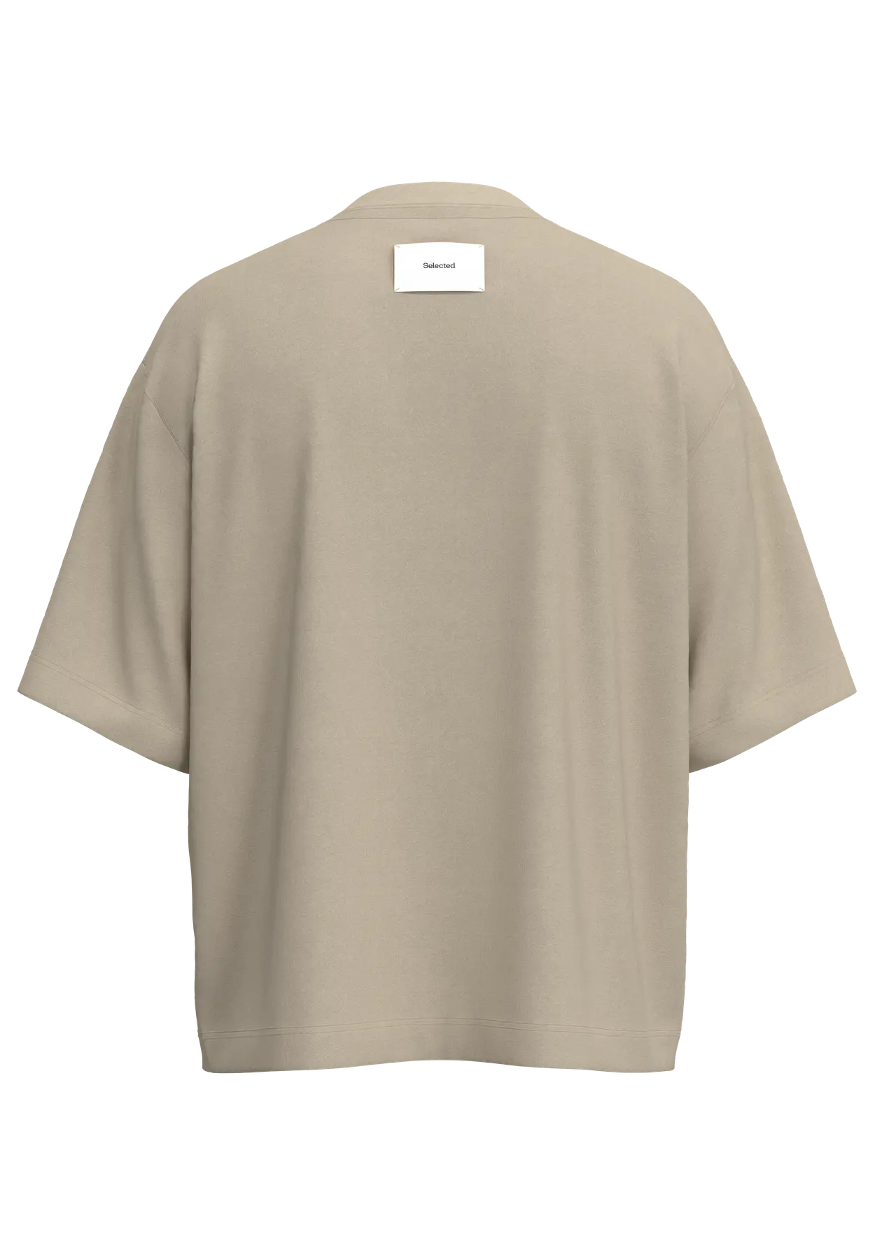 T-Shirt - Selected - 16100438 Boxylogan