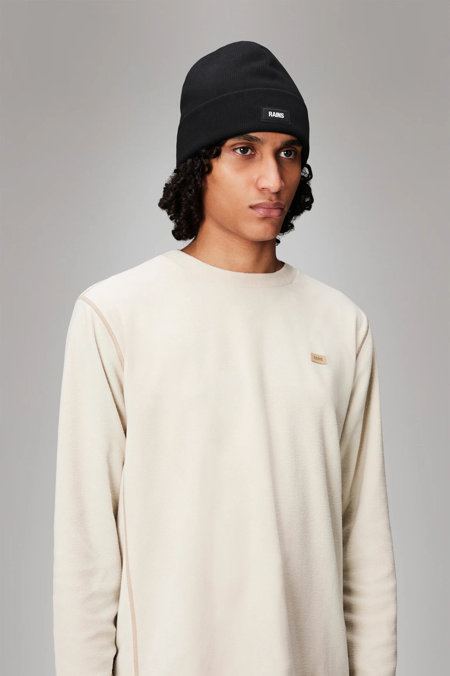 CAPPELLO - RAINS - RIBBED FLEECE BEANIE