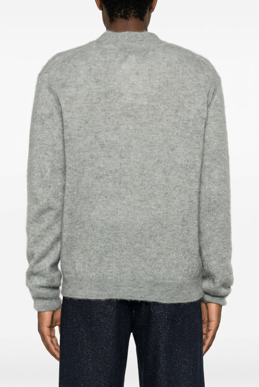 Cardigan grigio chiaro, prima foto