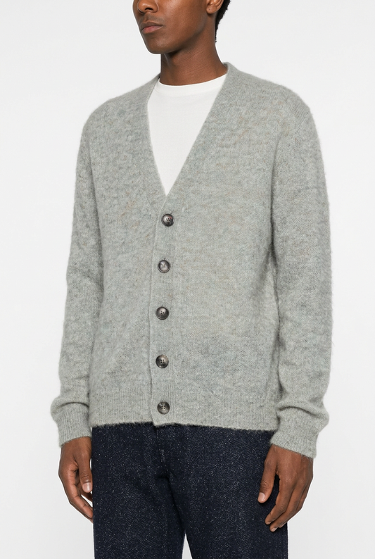 Cardigan grigio chiaro, seconda foto