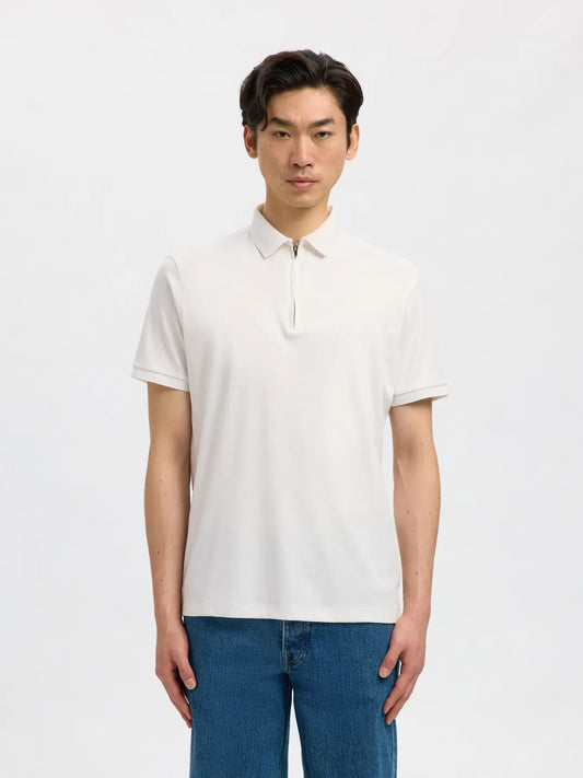 Polo - Selected - 16079026 Fave zip