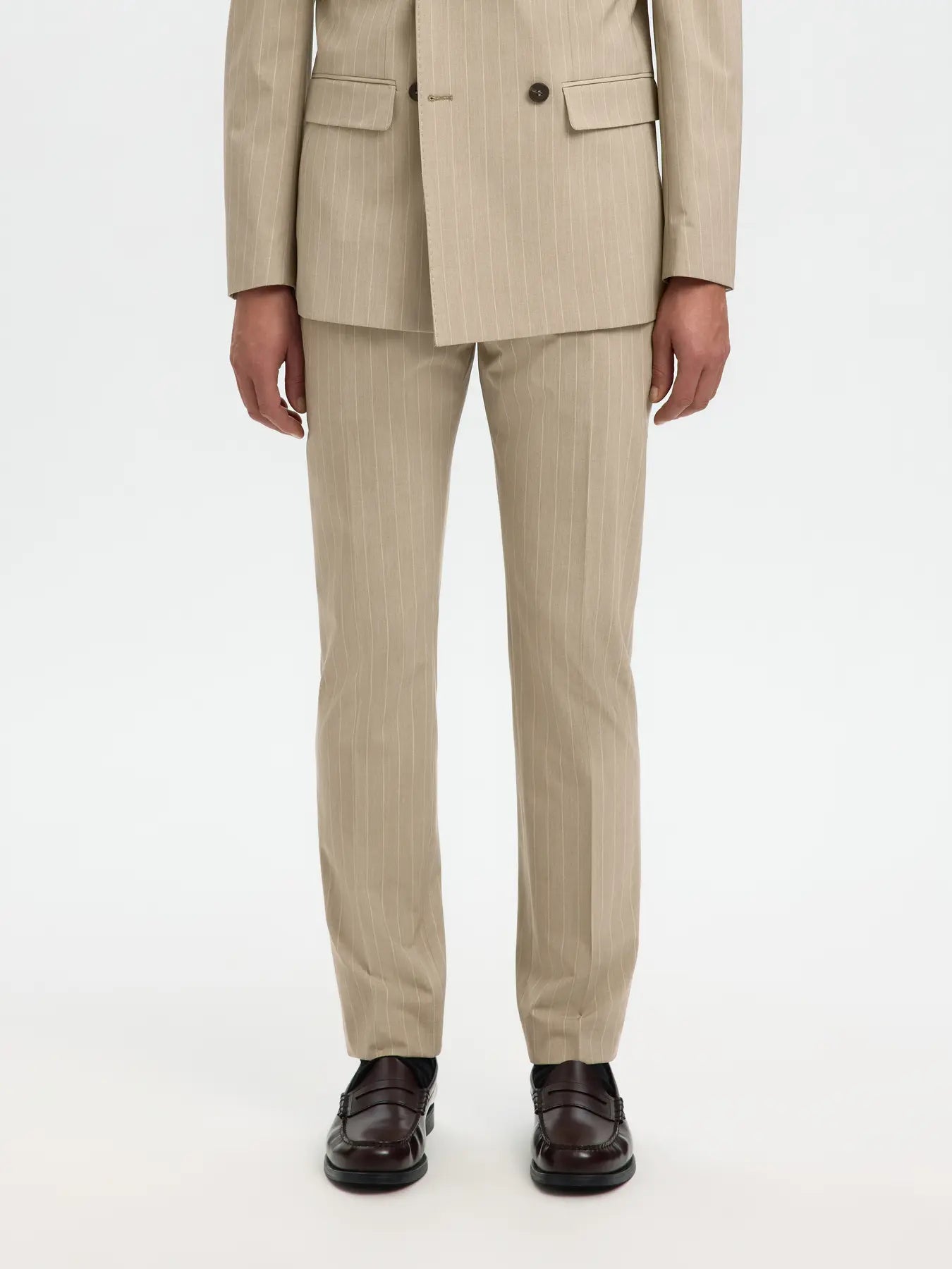 Pantalone - Selected -16100152 Liam Pinstriped