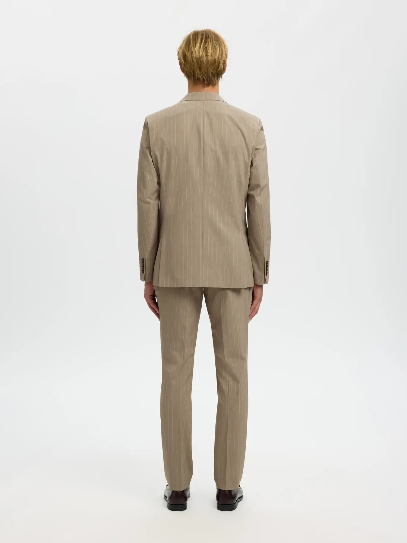 Giacca - Selected - 16100151 Liam Pinstriped