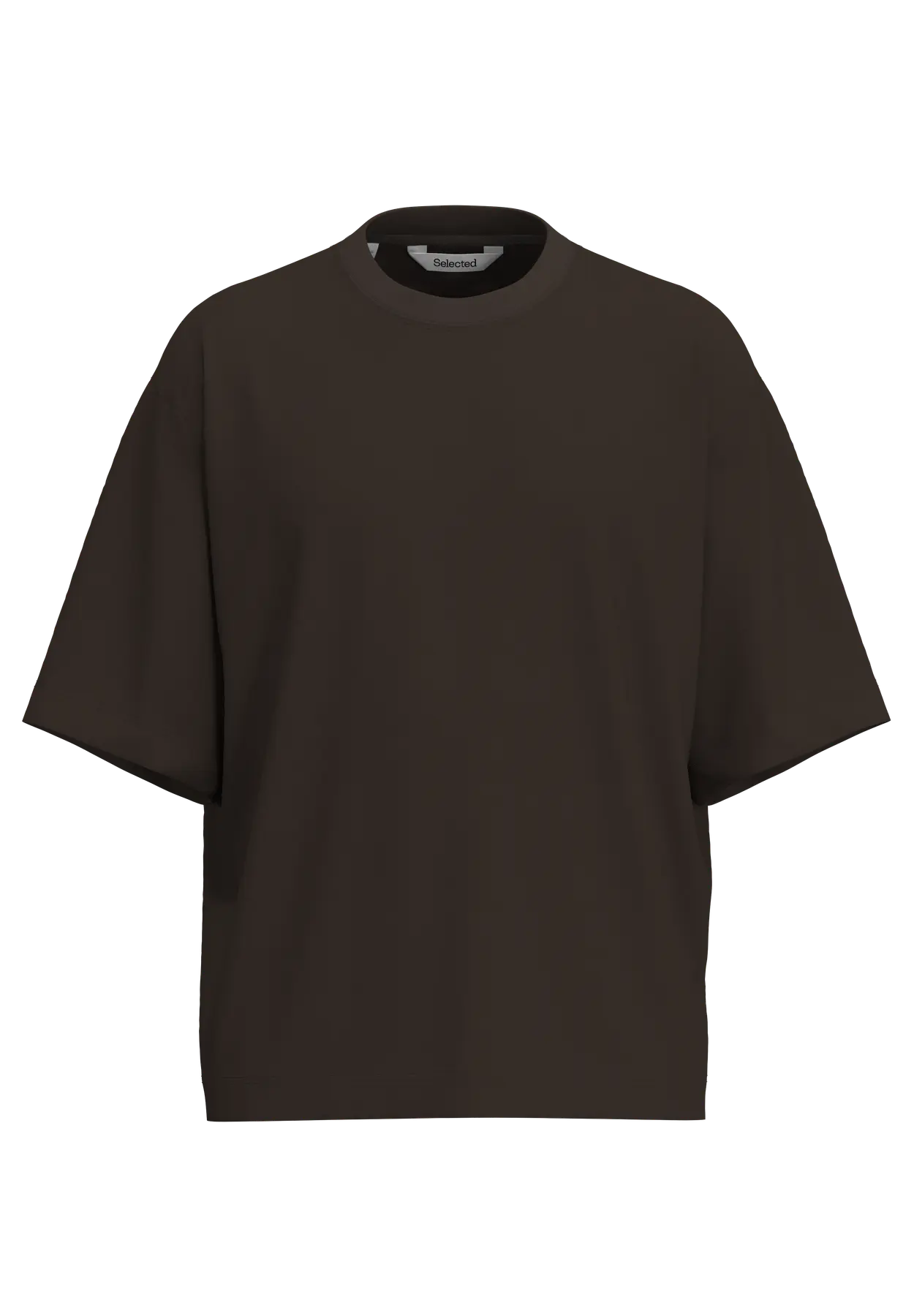 T-Shirt - Selected - 16100438 Boxylogan