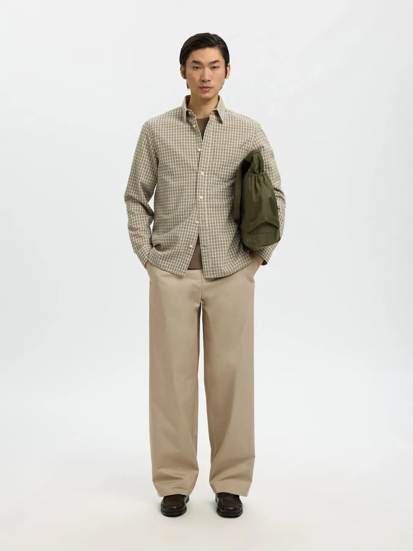 Pantalone - Selected - 16100146 Wide