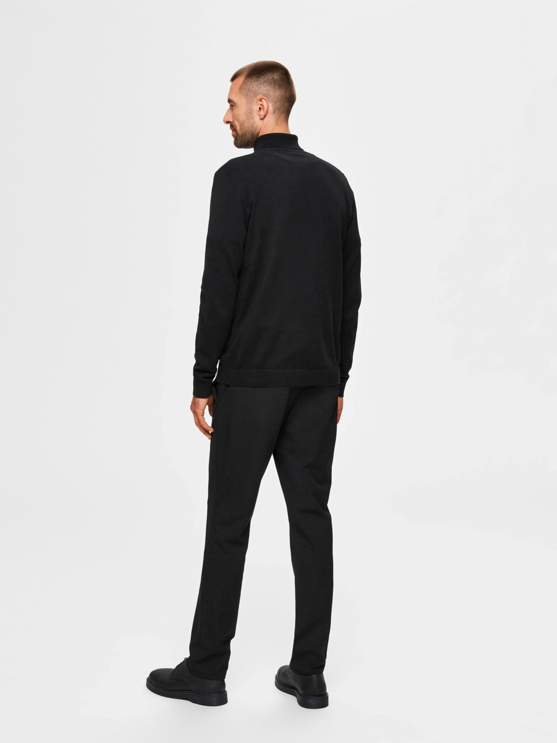 SWEATER - SELECTED - 16074684 BERG ROLL NECK