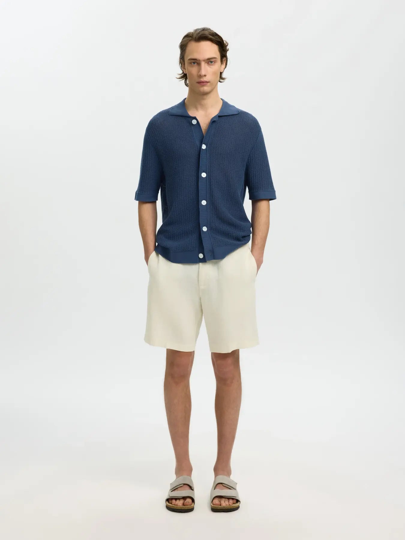 Polo cardigan - Selected - 16101371 Shane