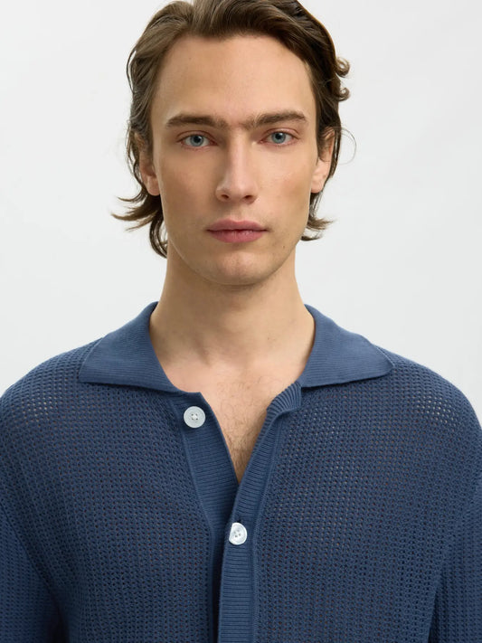 Polo cardigan - Selected - 16101371 Shane