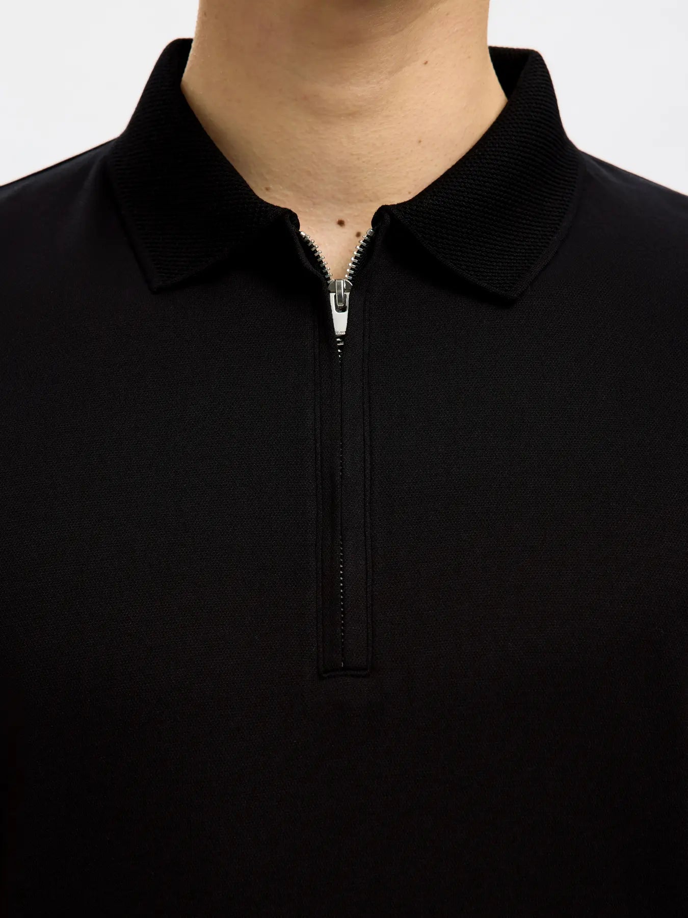 Polo - Selected - 16079026 Fave zip