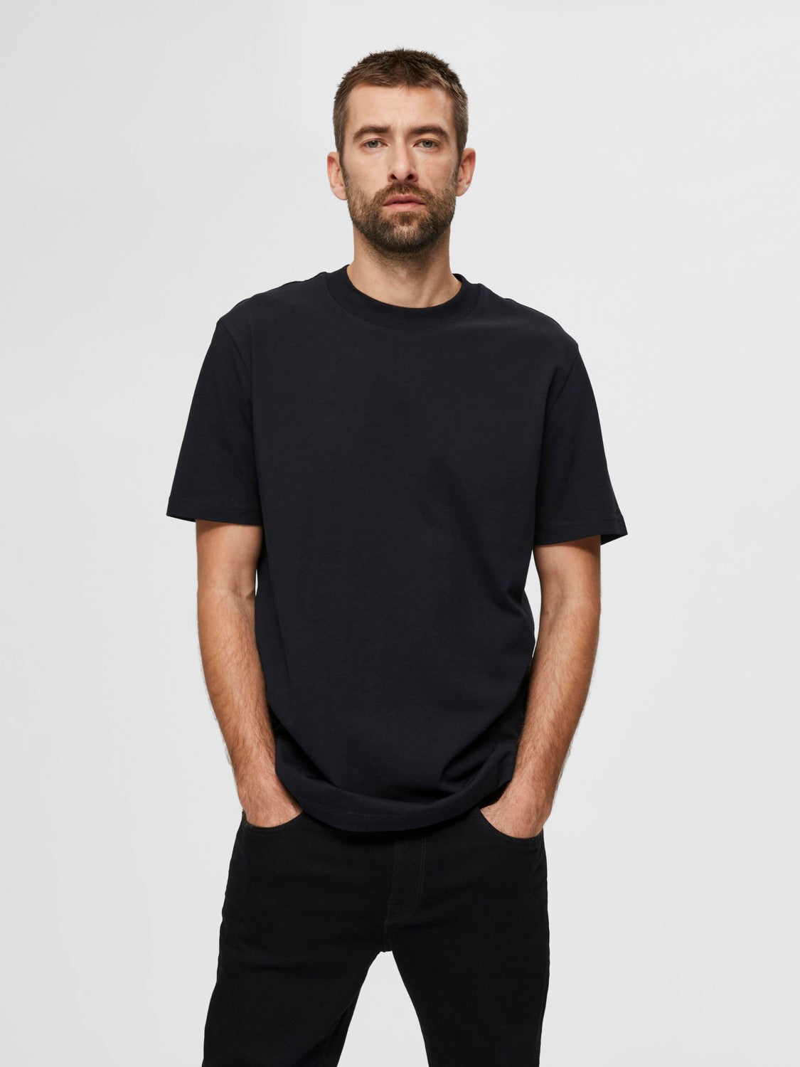 T-SHIRT - SELECTED - 16077385 COLMAN