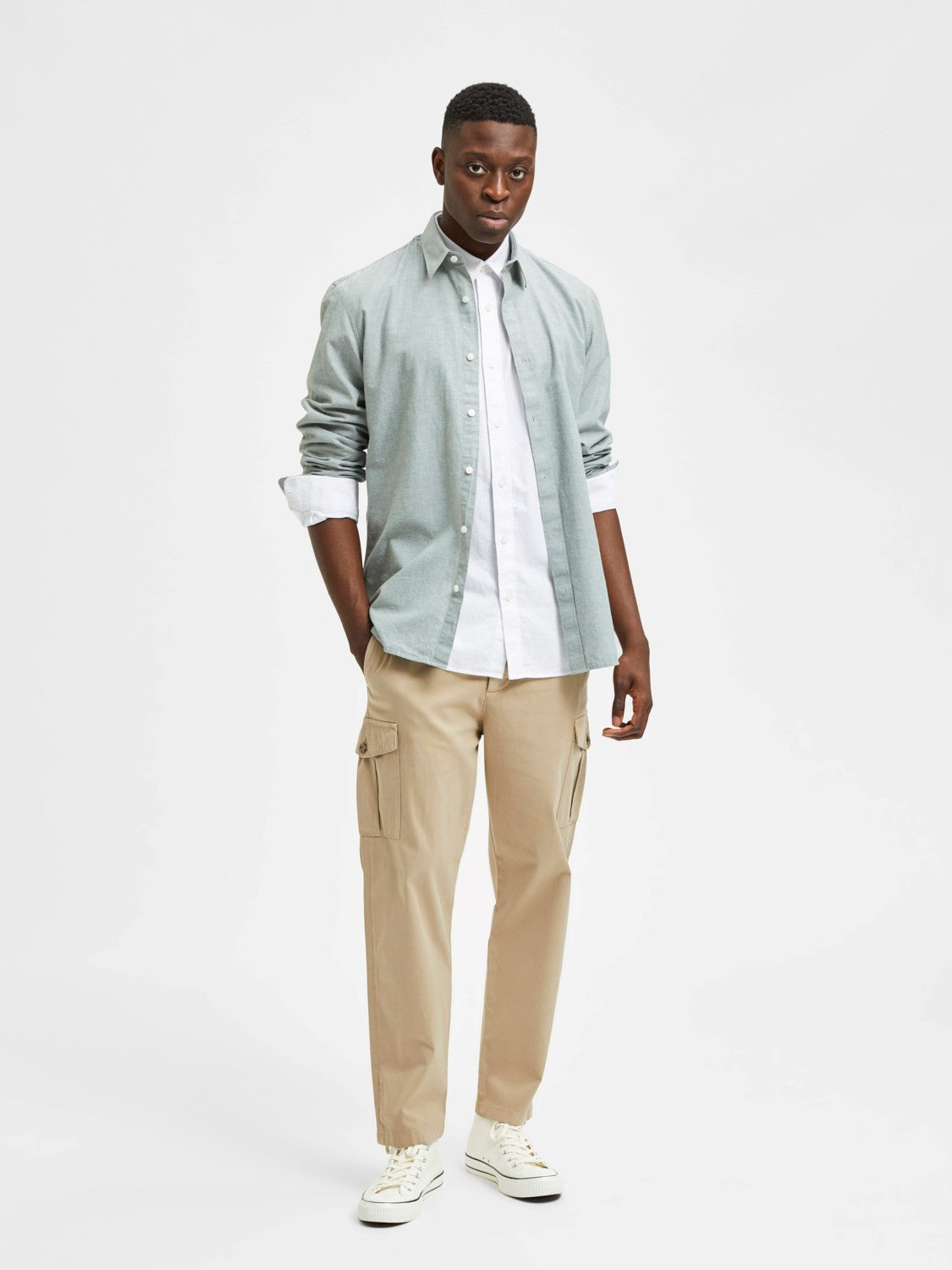 TROUSERS - SELECTED - 16083951 WICK