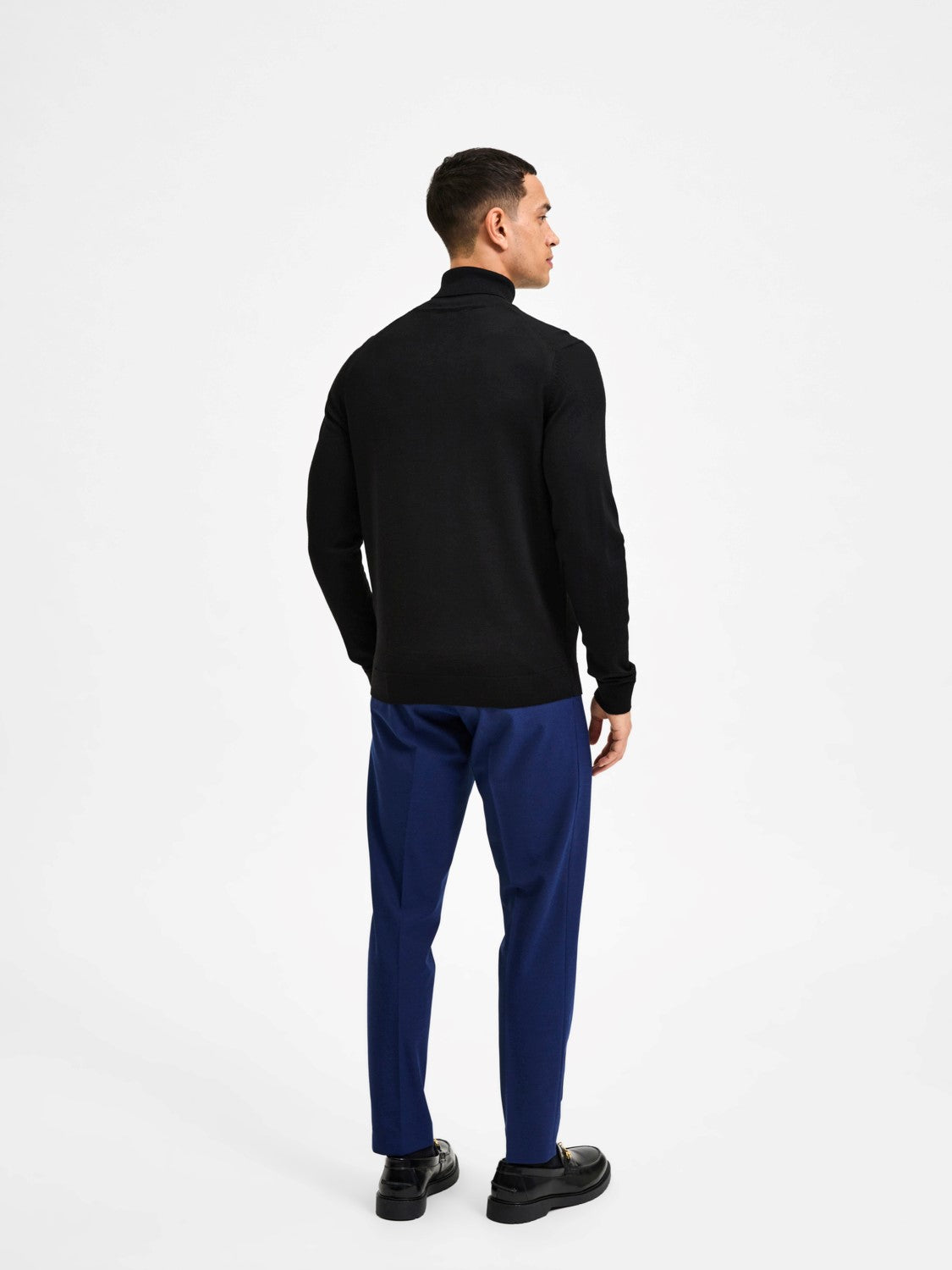 SWEATER - SELECTED - 16084840 TOWN MERINO