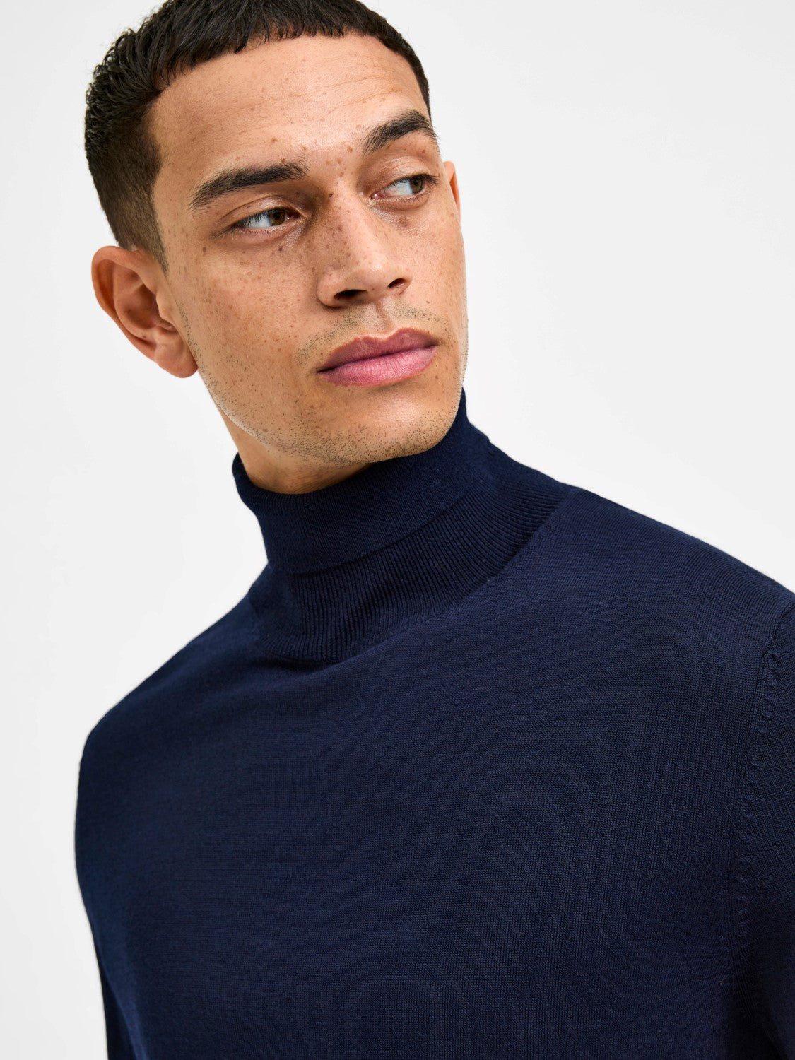 SWEATER - SELECTED - 16084840 TOWN MERINO