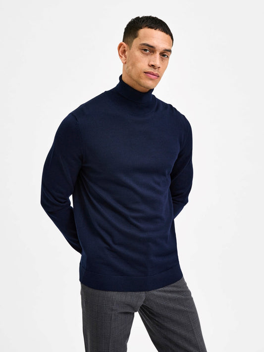 SWEATER - SELECTED - 16084840 TOWN MERINO