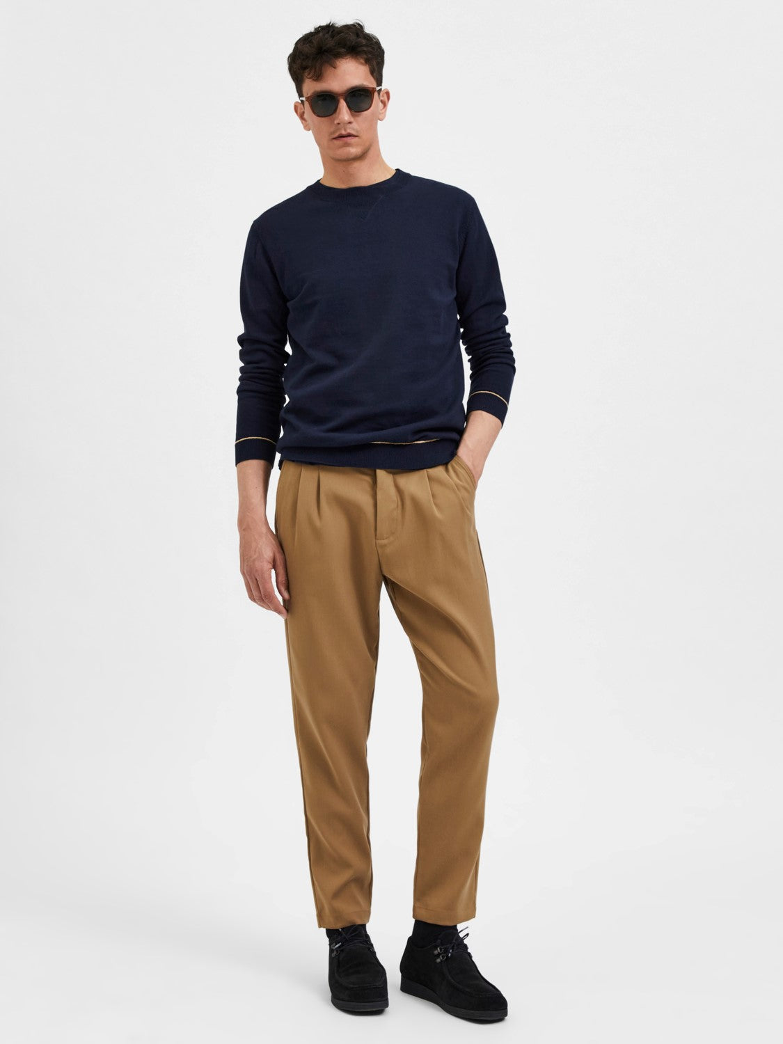 TROUSERS - SELECTED - 16085392 RYAN 