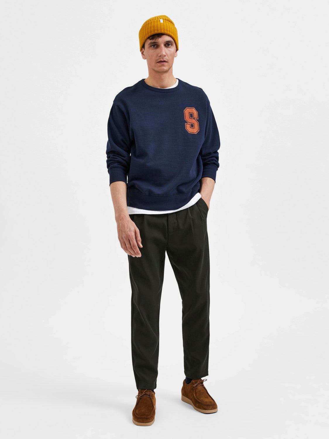 TROUSERS - SELECTED - 16085392 RYAN