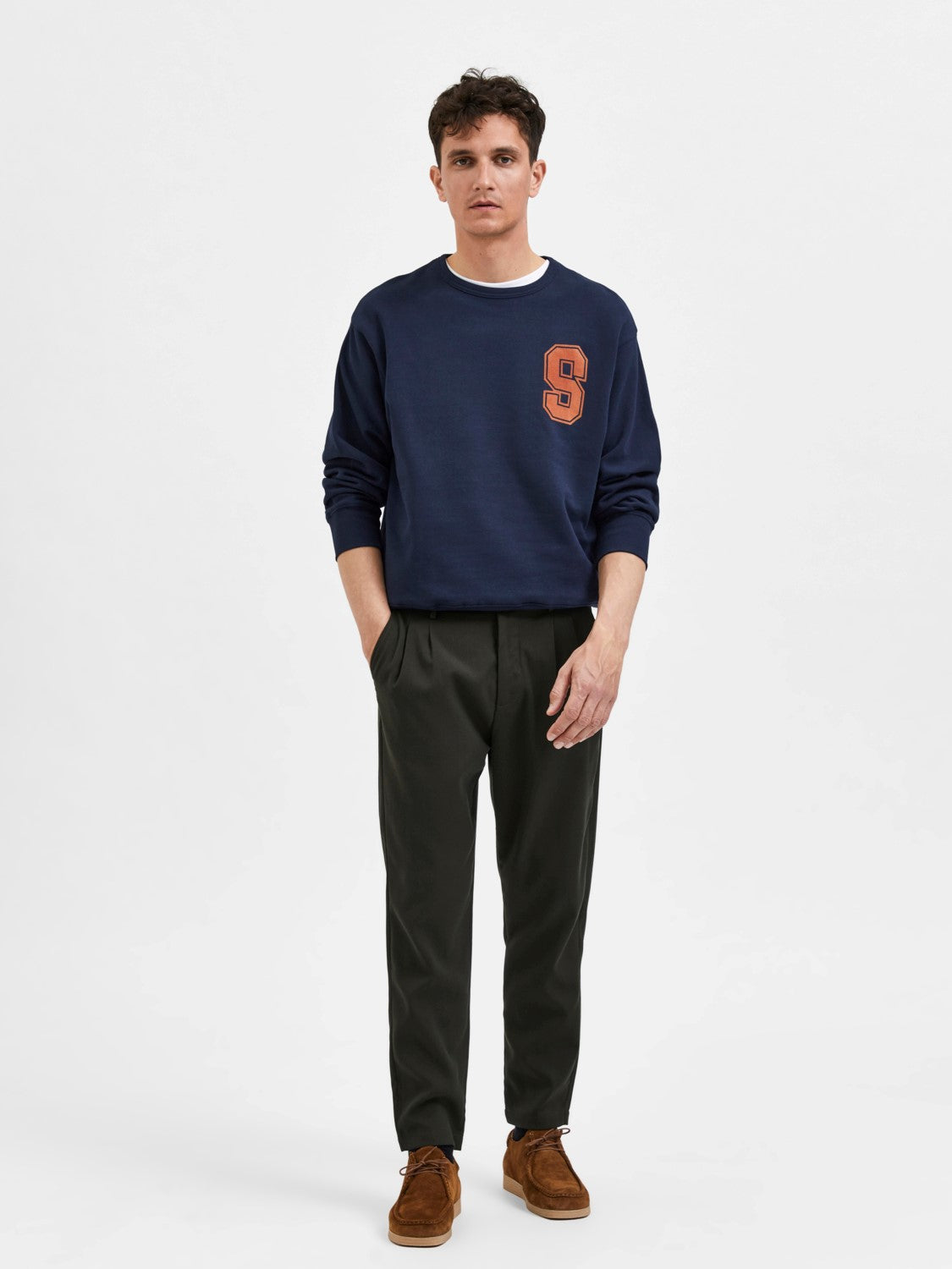 TROUSERS - SELECTED - 16085392 RYAN