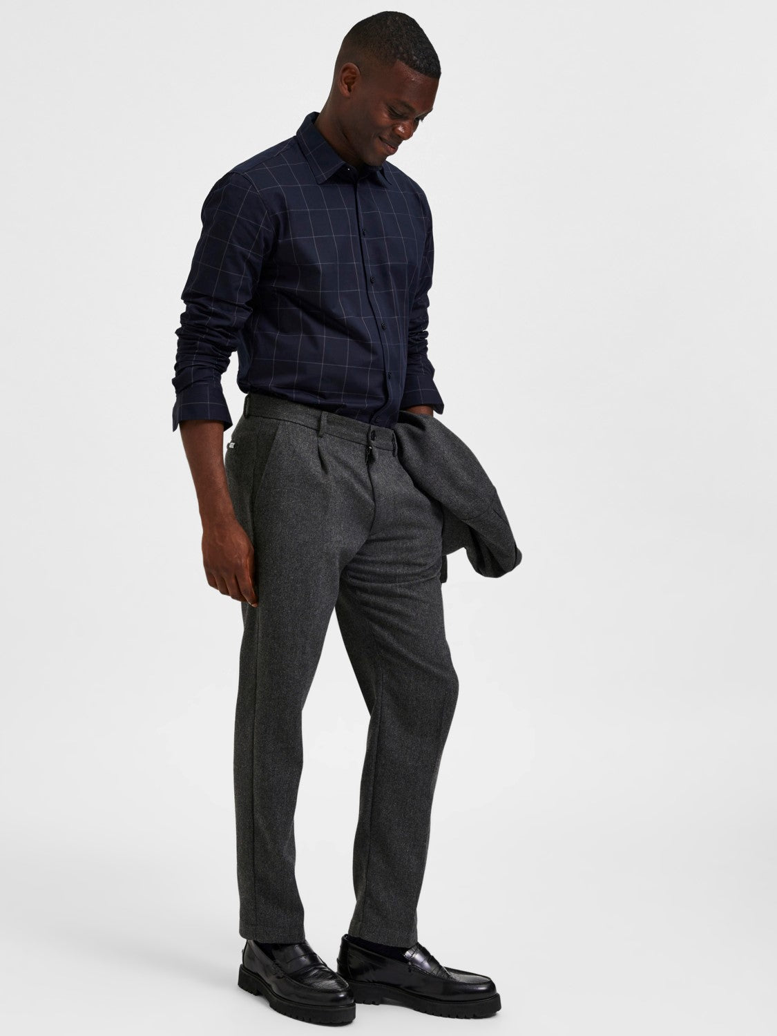 TROUSERS - SELECTED - 16086801 TROY