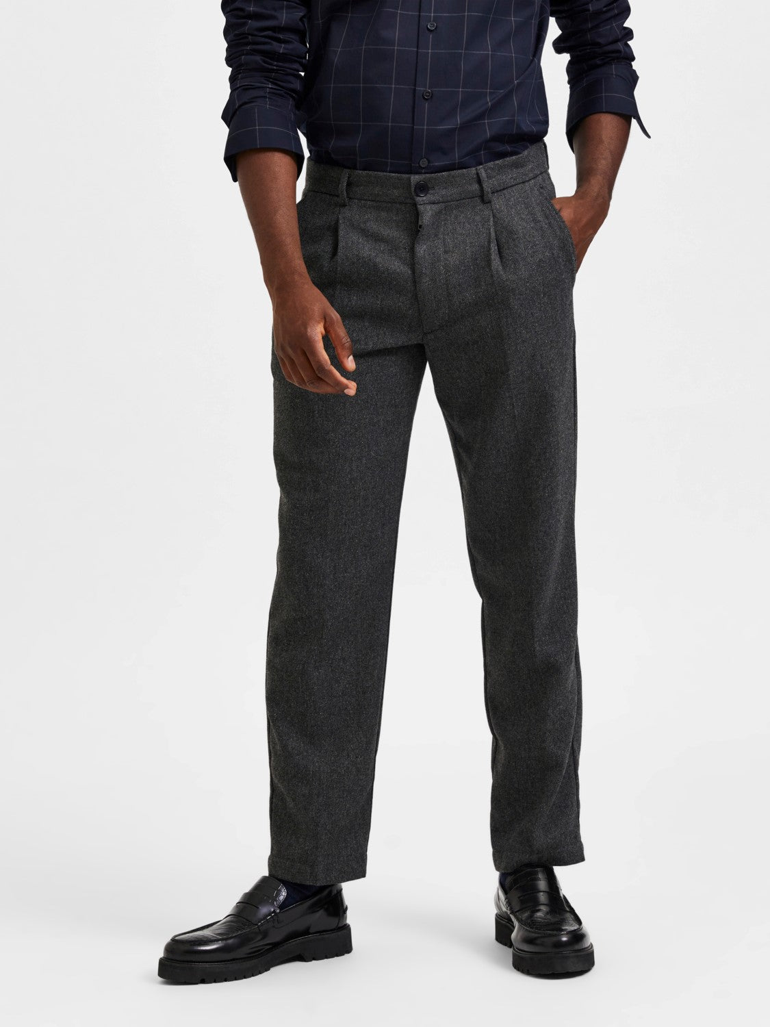 TROUSERS - SELECTED - 16086801 TROY