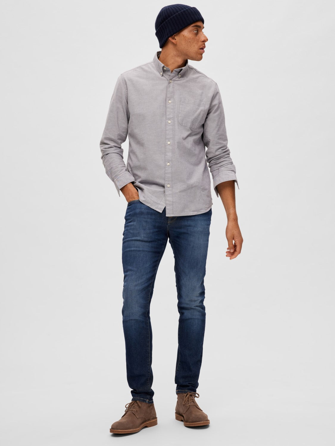 JEANS - SELECTED - 16088264 LEON